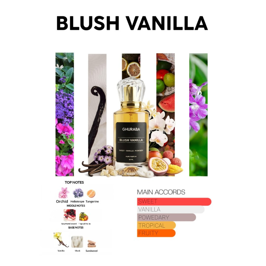 Blush Vanilla Perfume By Ghuraba - Women - 50Ml